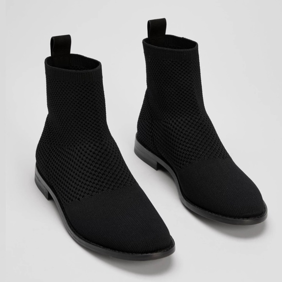 Eileen Fisher Jude Recycled Stretch Knit Bootie - Picture 1 of 6